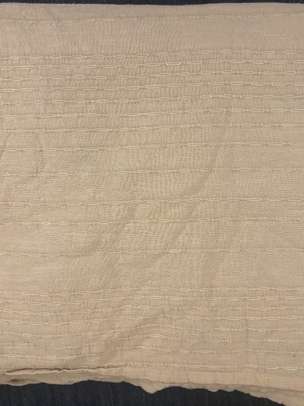 West Elm Reese Queen Duvet, A Light Flax Color
